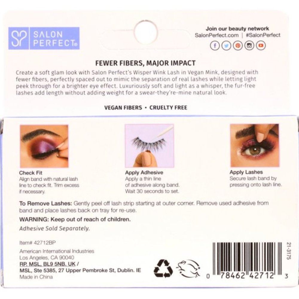 Rosarivae 5 Pairs False Eyelashes Natural Extension Eyelashes Artificial Makeup